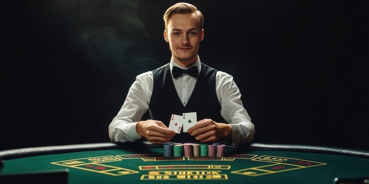 Antarmuka aplikasi sky99 idn menampilkan meja live dealer blackjack dan menu navigasi